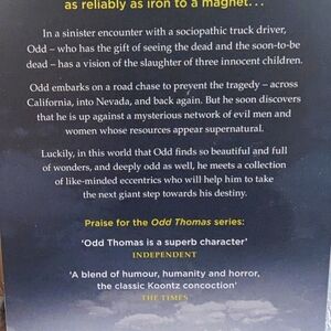 Dean Kontz Deeply Odd book